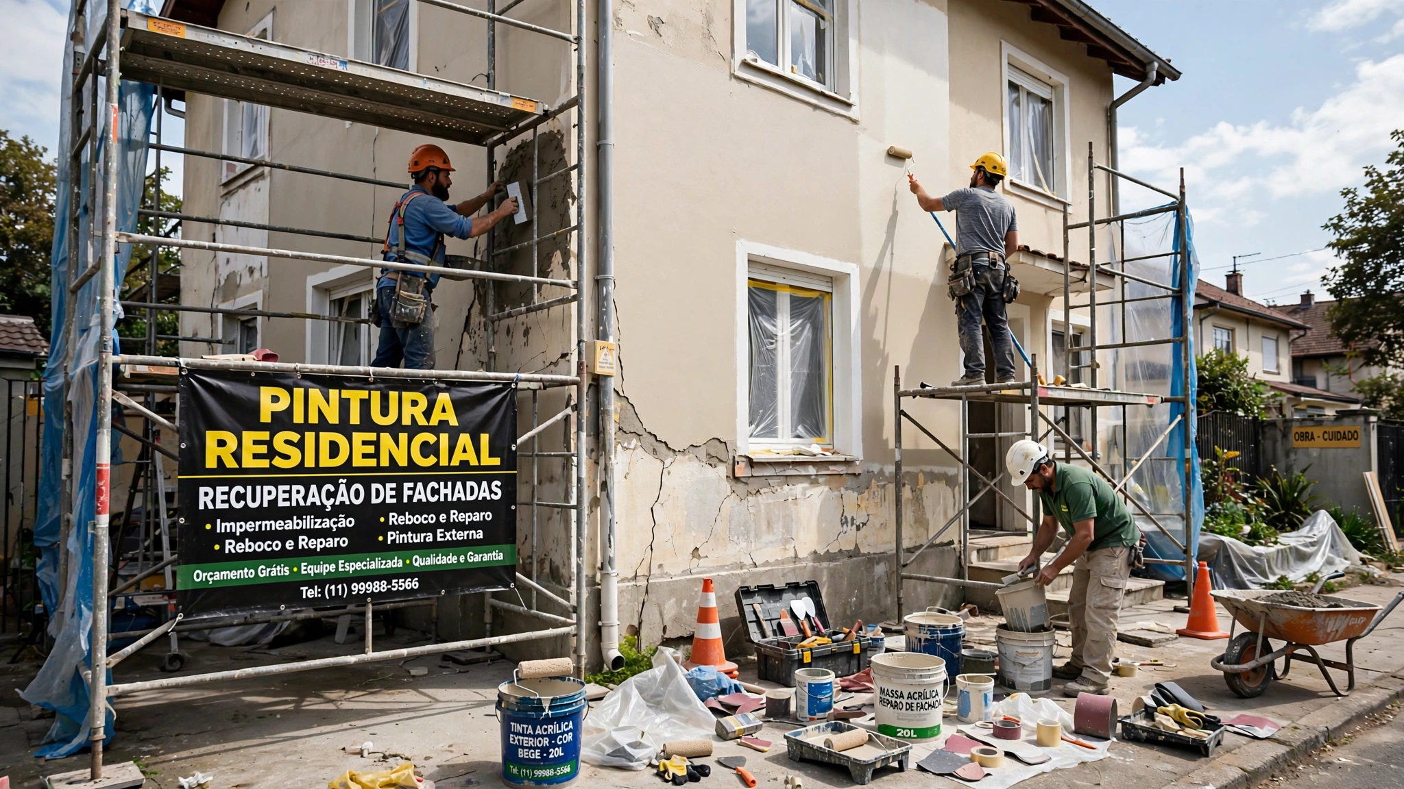 Pintura Residencial: Solicite Orçamento | Obra Cabo Frio