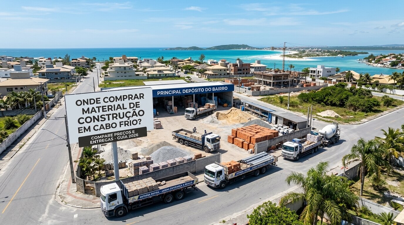 Onde Comprar Material de Construção em Cabo Frio Compare Preços e Entregas